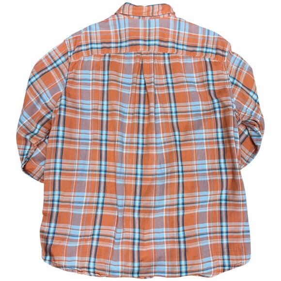 Men's‎ EDDIE BAUER Double Layer Classic Fit Button-Down Shirt- Size XL - Picture 2 of 9